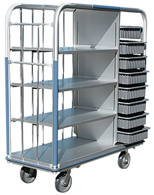 Open supply cart