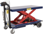 Ergo-Express motorized scissor lift table cart