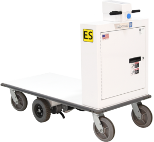 Ergo-Express motorized platform cart - front