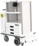 Ergo-Express motorized service cart - back
