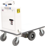 Ergo-Express motorized cart with shortened deck and heavy duty motor