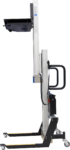 Data center server rack lifter - raised