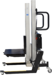 Data center server rack lifter - lowered