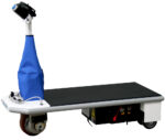 Ergo-Express® Motorized Platform Cart with Tiller Steering